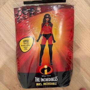 New Disney The Incredibles Mrs. Incredible Costume Halloween Large 10-12